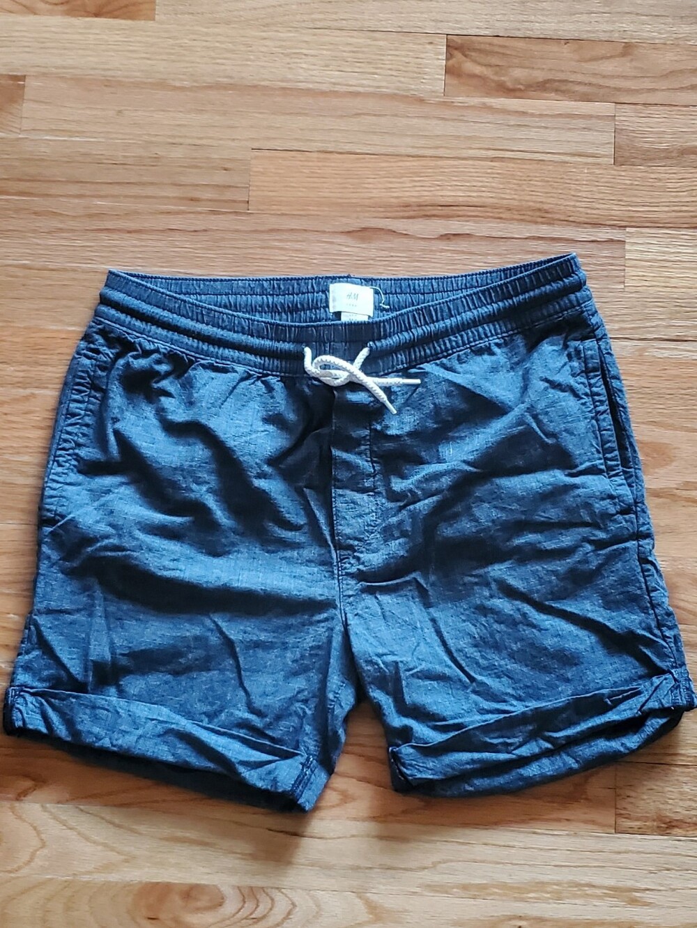 H&M Men's Navy Blue Shorts size M